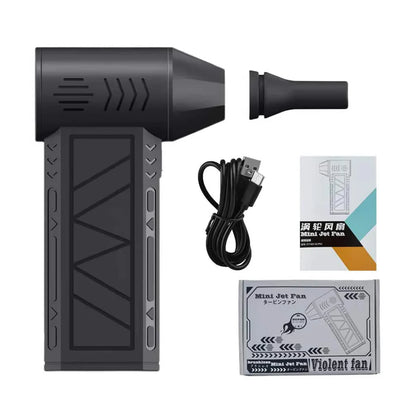 Mini Jet Fan , Jet Fan Mini Blower Compact High-Speed 130000 Rpm